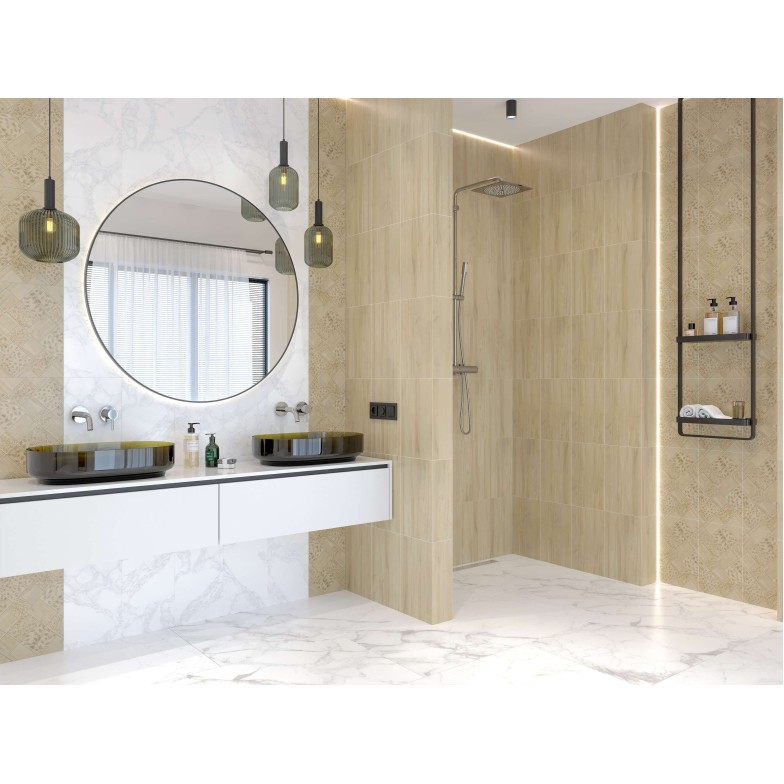 Плитка Honey Wood Patchwork бежевий 250x400