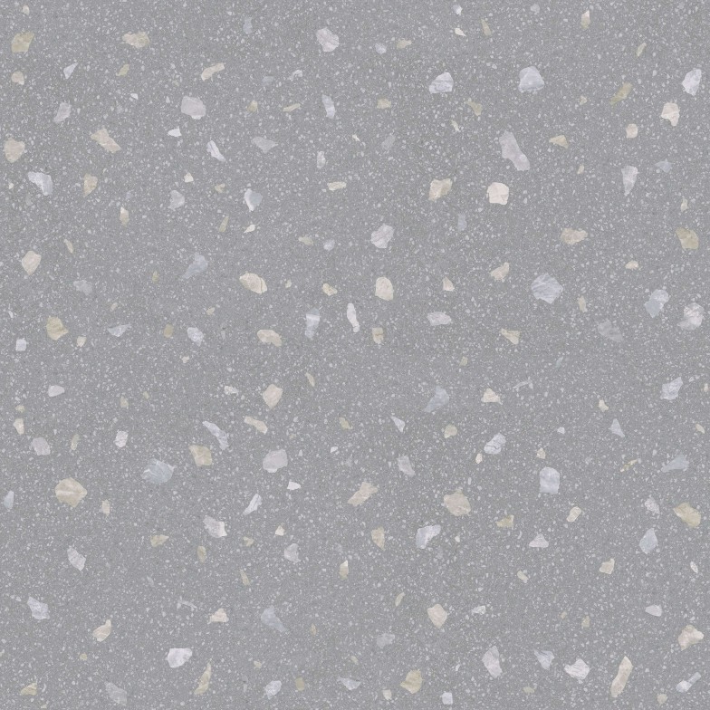 Плитка Joy terazzo сірий 600x600
