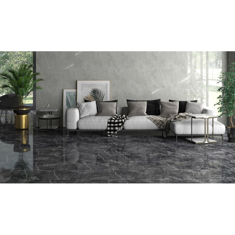 Плитка Moment чорний 1200x600