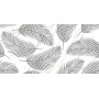 Плитка Nero E Bianco leaf сірий 300x600