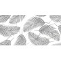 Плитка Nero E Bianco leaf сірий 300x600