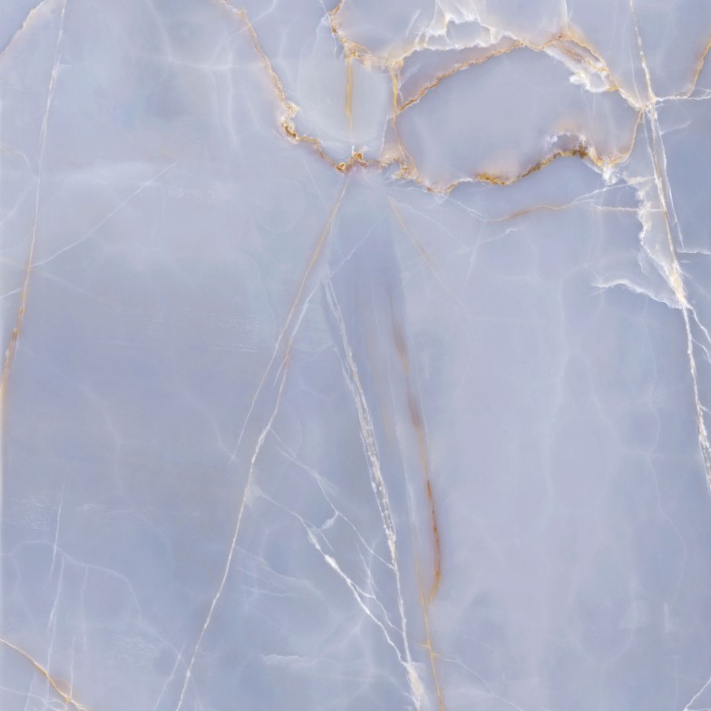 Плитка Onyx Blue блакитний 600х600х8