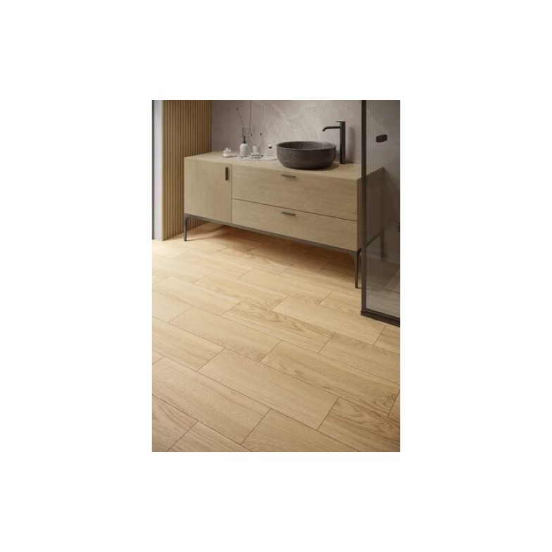 Плитка керамогранітна Oldwood Crema STR 200x600x8 Paradyz