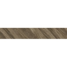 Плитка керамогранітна Wood Chevron Left коричневий 150x900x10 Golden Tile