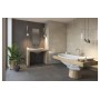 Плитка керамогранітна Rockstone Grafit RECT STR 598x598x9 Paradyz