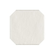 Плитка керамогранітна Modern Bianco Octagon STR 198x198x7,5 Paradyz