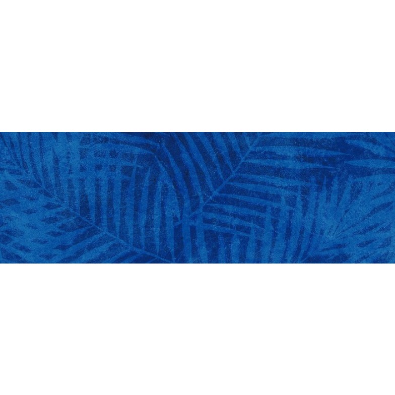 Плитка стінова Dixie Dark Blue Deco SATIN 200x600x8,5 Opoczno