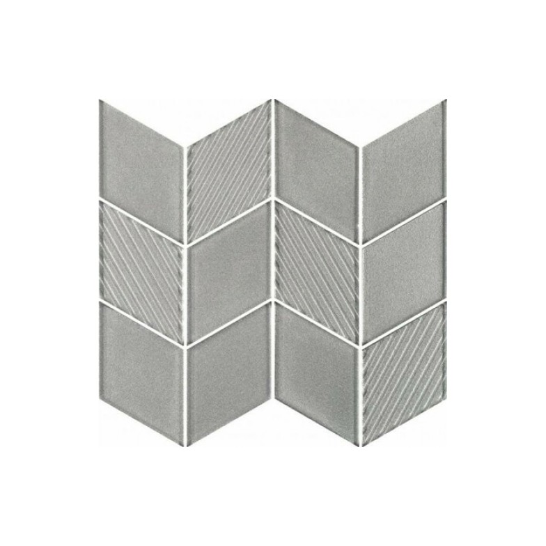 Мозаїка Uniwersalna Szklana Silver Romb 205x238x6 Paradyz