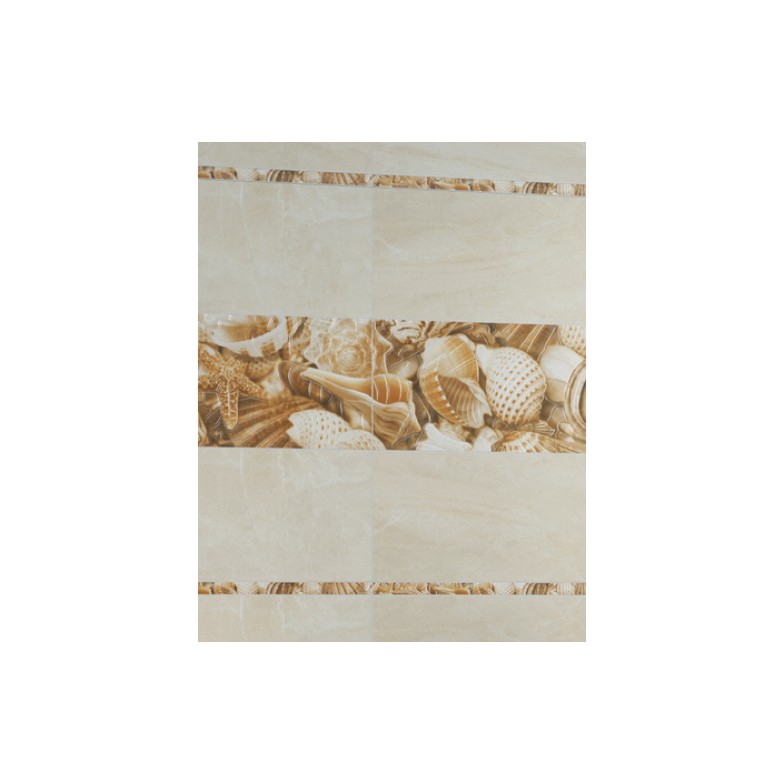 Фриз Sea Breeze Shells 30x600x9 Golden Tile