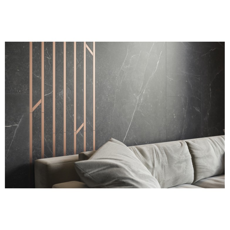 Фриз лівий Barro Nero 72x598x9 Paradyz