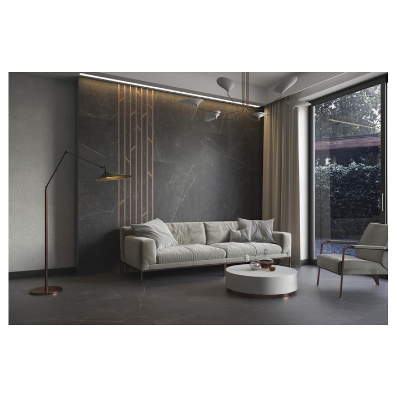 Фриз лівий Barro Nero 72x598x9 Paradyz
