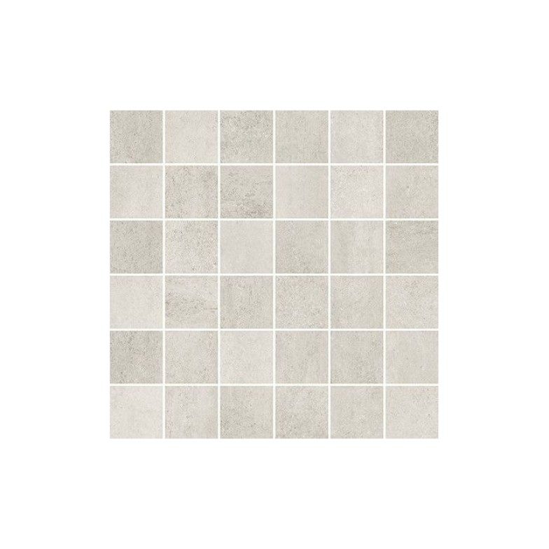 Мозаїка Grava White Mosaic Matt 298x298x8 Opoczno