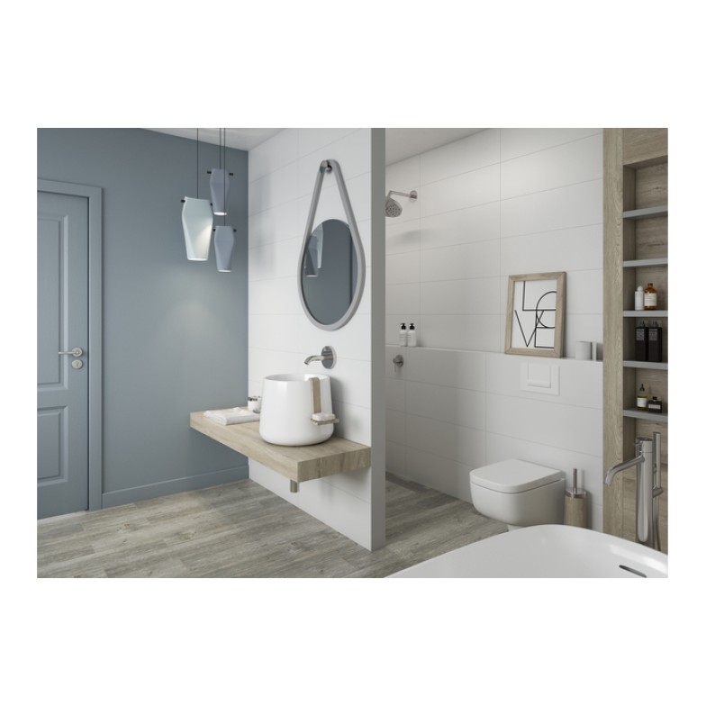 Плитка стінова Neve Bianco RECT 250x750x9 Paradyz