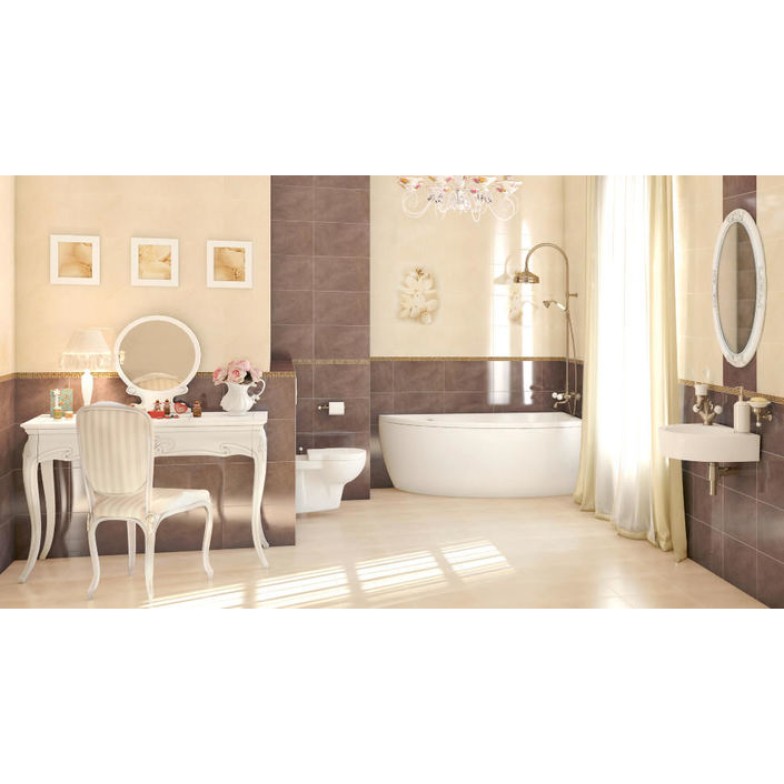 Плитка керамогранітна Diano Beige 420x420x8 Cersanit