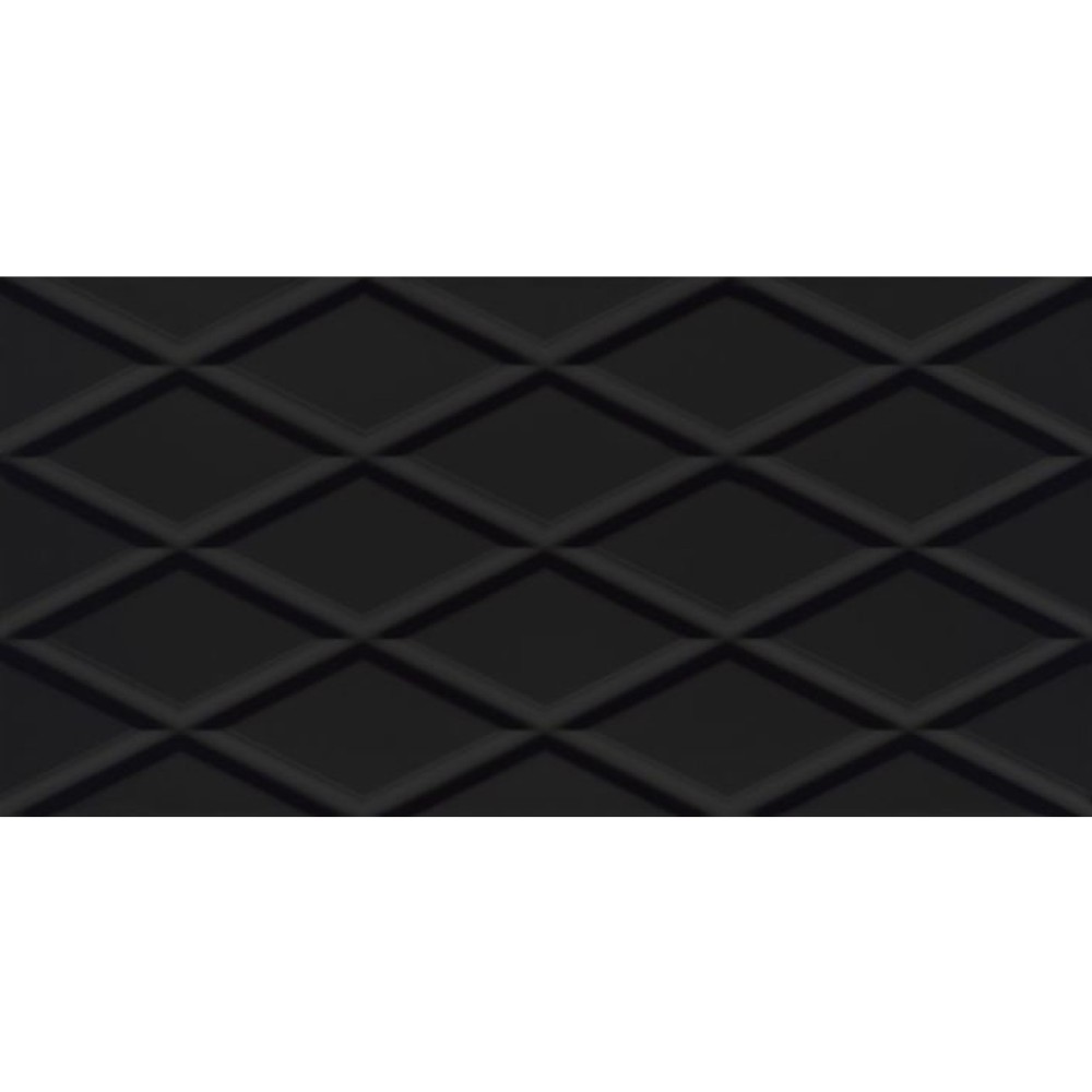 Плитка стінова Moonlight Nero B RECT STR 295x595x9 Paradyz