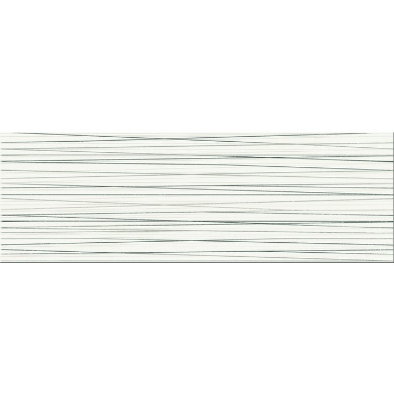 Декор Ecosta White Stripes Silver 250x750x10 Opoczno