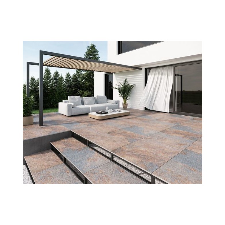 Плитка керамогранітна Minster Rustic 2.0 RECT STR 595x895x20 Paradyz