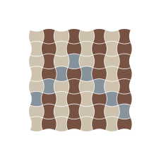 Мозаїка Modernizm Bianco Mix B 308,6x308,6x6 Paradyz