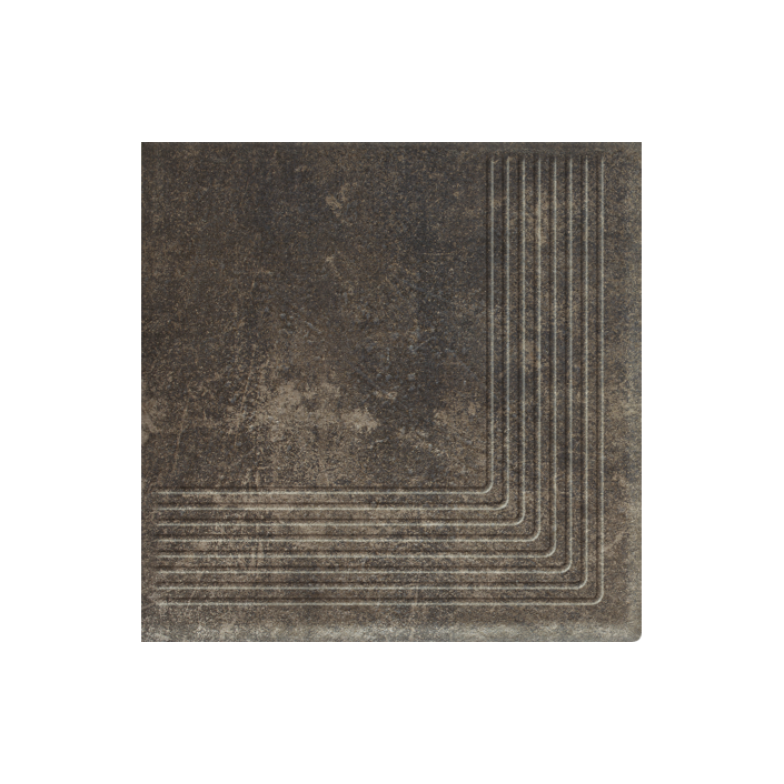 Сходинка кутова Scandiano Brown 300x300x11 Paradyz