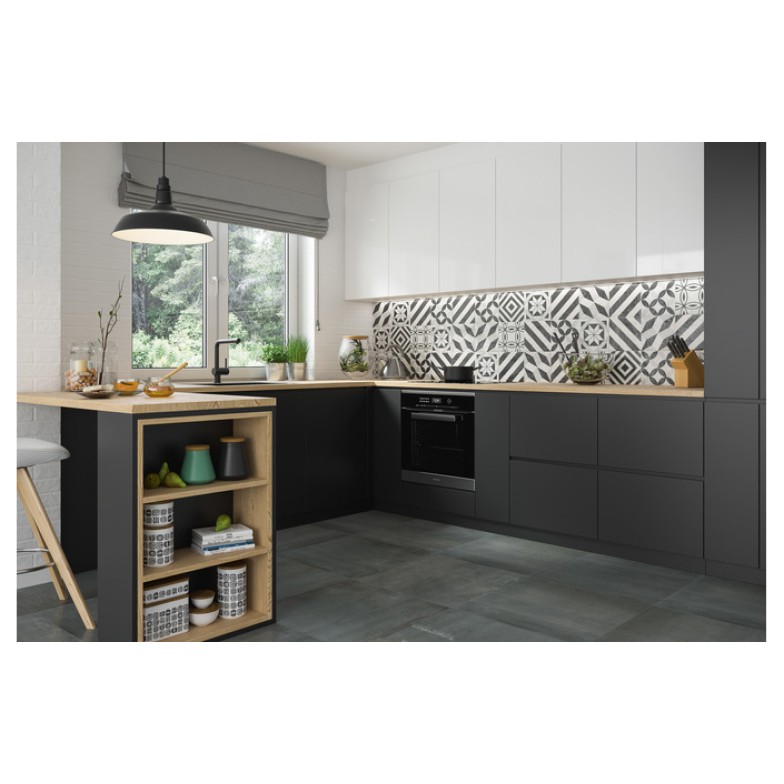 Плитка керамогранітна Modern Motyw B STR 198x198x7,5 Paradyz