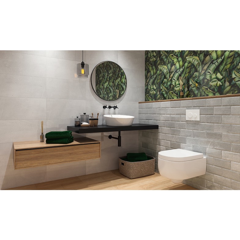 Плитка керамогранітна Naturo Grey 600x600x9,5 Paradyz