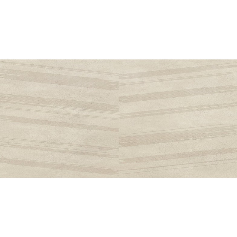 Плитка керамогранітна Silkdust Light Beige RECT Dekor 598x1198x10 Paradyz