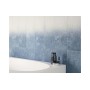 Плитка стінова Nightwish Navy Blue Tonal RECT STR 250x750x9 Paradyz