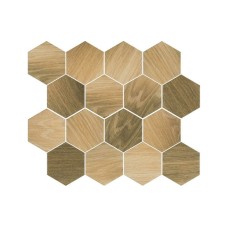 Мозаїка Wood Natural Mix Heksagon MAT 220x255 Paradyz