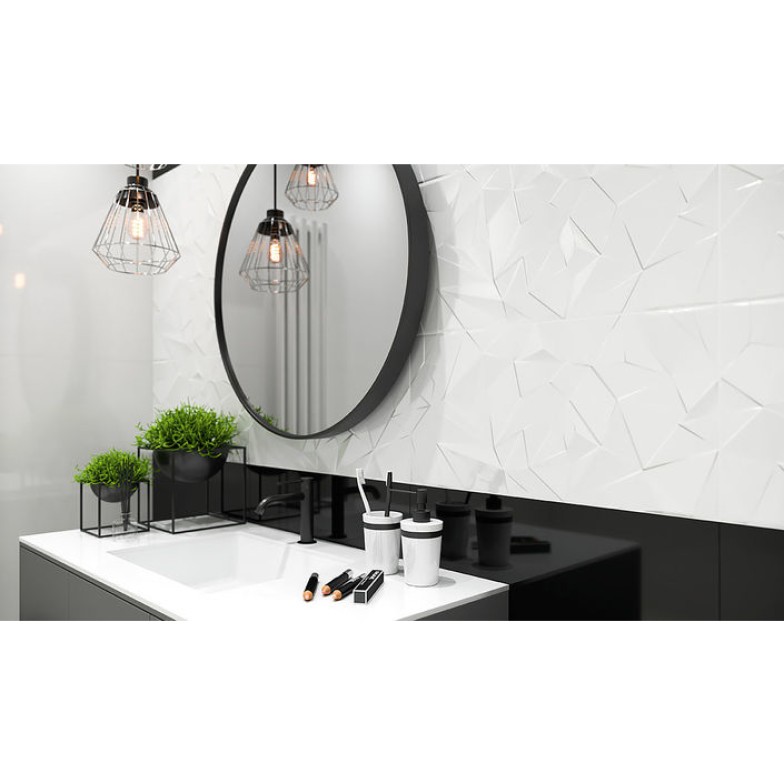 Плитка стінова Synergy Nero 300x600x9 Paradyz
