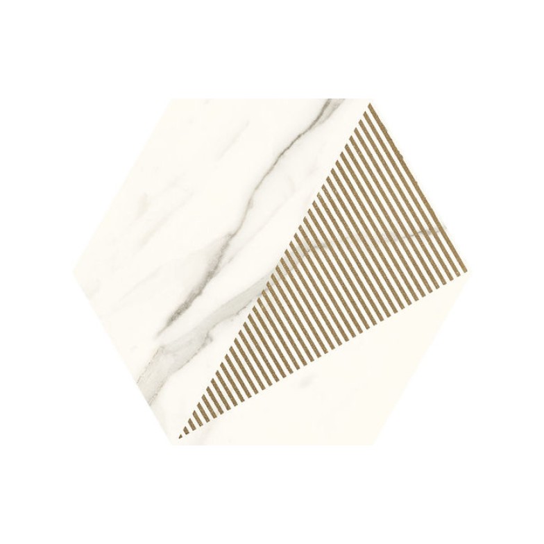 Декор Calacatta Hexagon C 171x198x9,4 Paradyz