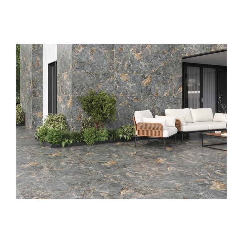 Плитка керамогранітна Stone Galaxy Graphite RECT 598x1198x8 Cersanit