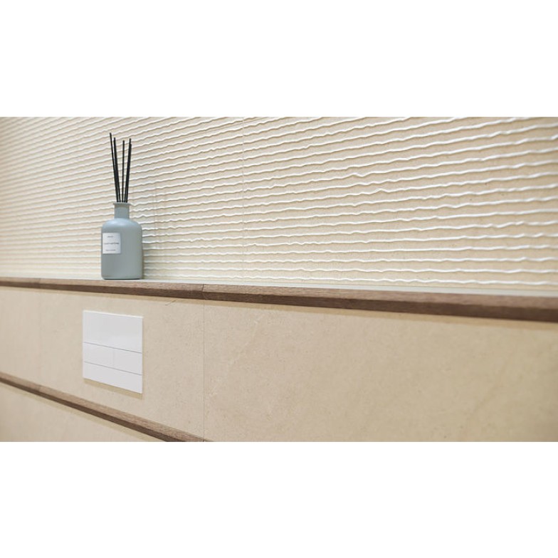 Плитка стінова Sunlight Sand Dark Crema 300x600x9 Paradyz