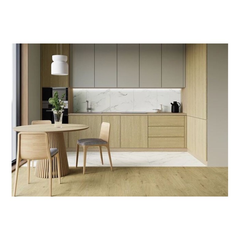 Плитка керамогранітна Decorwood Crema STR 200x600x8 Paradyz