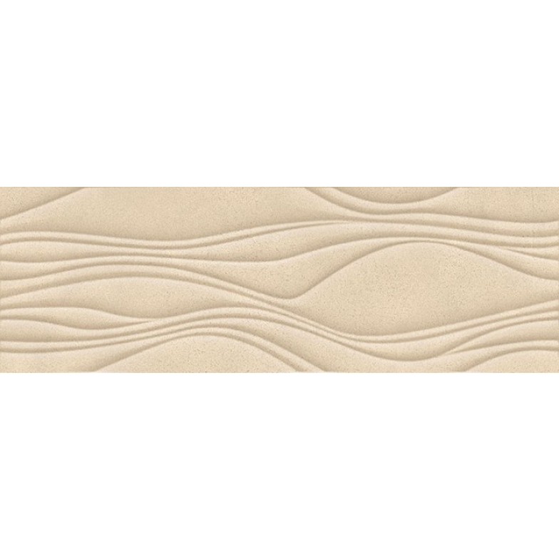 Плитка стінова Serene Beige RECT STR 250x750x9 Paradyz