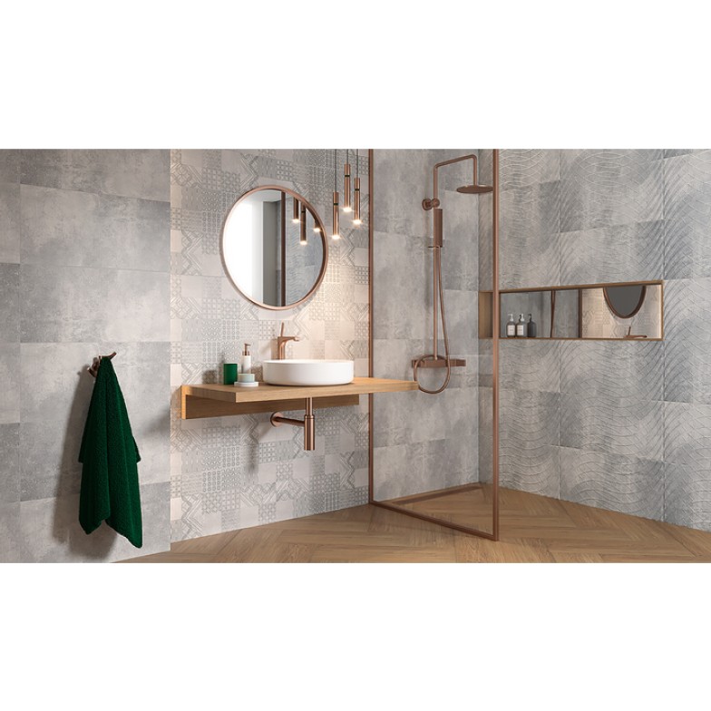 Плитка стінова Harmony Grys A STR 300x600x9 Paradyz