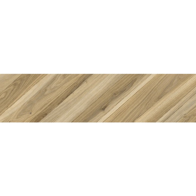 Плитка керамогранітна Wood Chevron B MAT 221x890x8 Opoczno