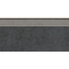 Сходинка пряма HIGHBROOK ANTHRACITE STEPTREAD 298х598x9 Cersanit