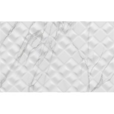 Плитка стінова Elba сатін сірий рельєф 250x400x7,5 Golden Tile