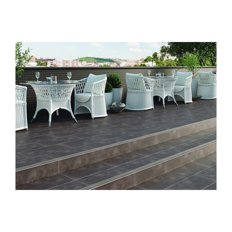 Сходинка пряма City Squares Anthracite 298x598x8 Cersanit