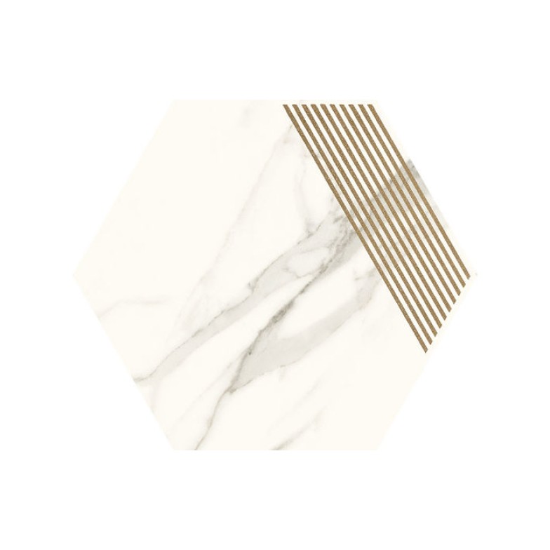 Декор Calacatta Hexagon B 171x198x9,4 Paradyz