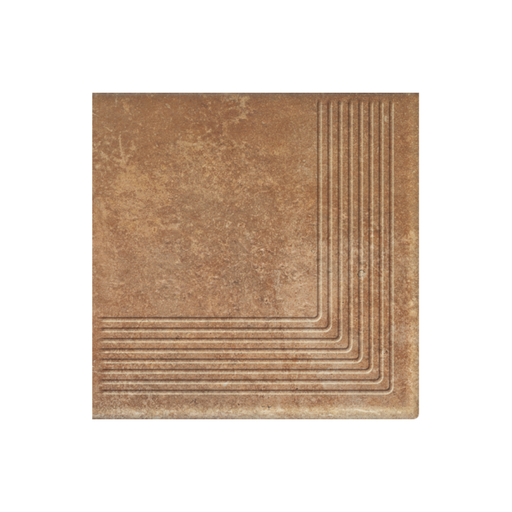 Сходинка кутова Scandiano Rosso 300x300x11 Paradyz