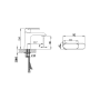 Змішувач до раковини Devit Iven 43111141