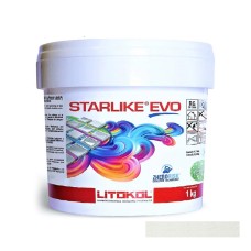 Клей-затирка Litokol STARLIKE EVO 100/1кг Екстра білий