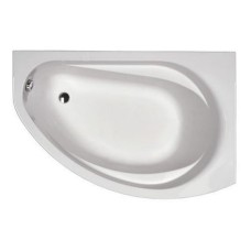 5533000 SUPERO Ванна асиметрична 145x85 см, права, колір білий, в комплекті з ніжками SN14