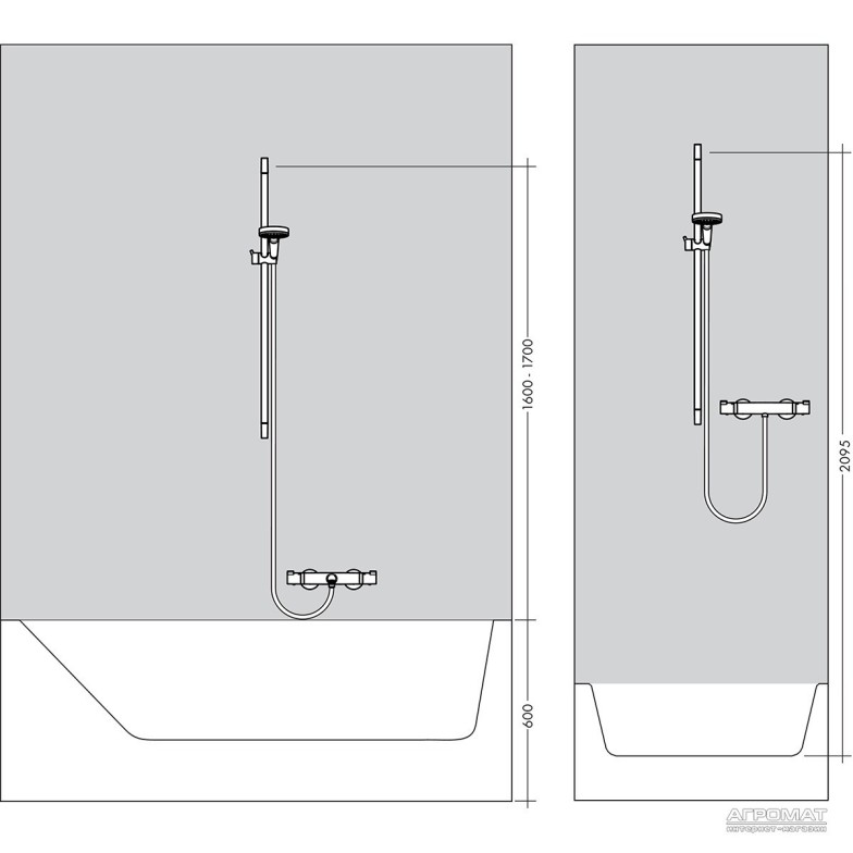 Душовий комплект Hansgrohe Raindance Select E 26620000