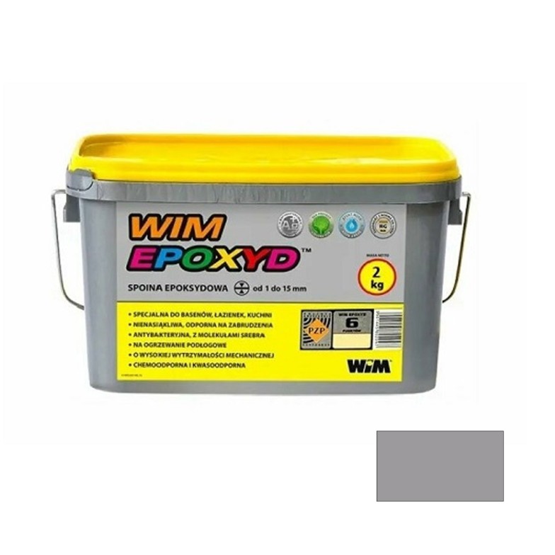 Заповнювач швів WIMEPOXYD 1/13 2кг сірий