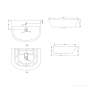 Раковина PRIMERA Topic 8100020 60 см