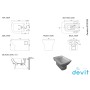 Біде підвісне Devit Comfort New 2120123