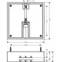 Hansgrohe 26254180 Raindance E 1jet Внутрішня частина верхнього душа-400