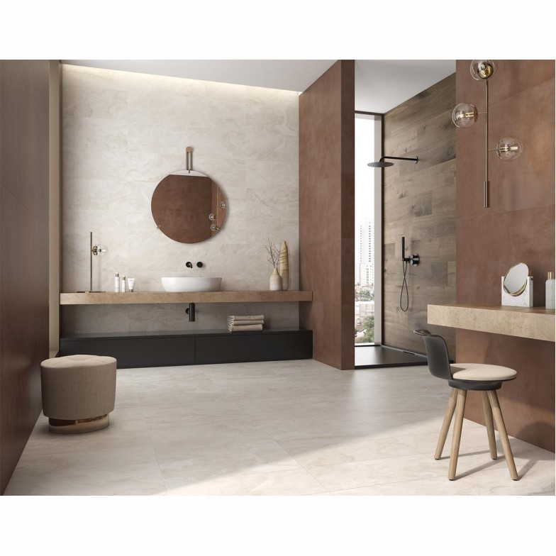 Плитка Керамограніт Pamesa Fiume Beige (Fam017/Compacglass Rect) 60х120 см